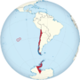 Vorschaubild für Datei:Chile on the globe (+Antarctica claims) (Easter Islands special) (Chile centered).svg.png